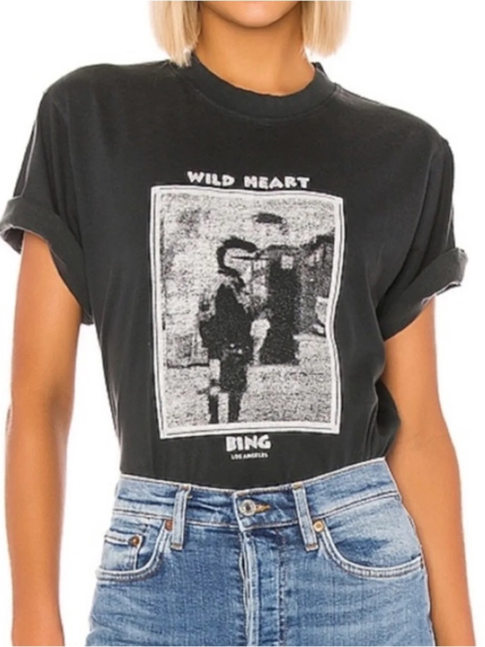 Anine Bing Georgie Mohawk Tee